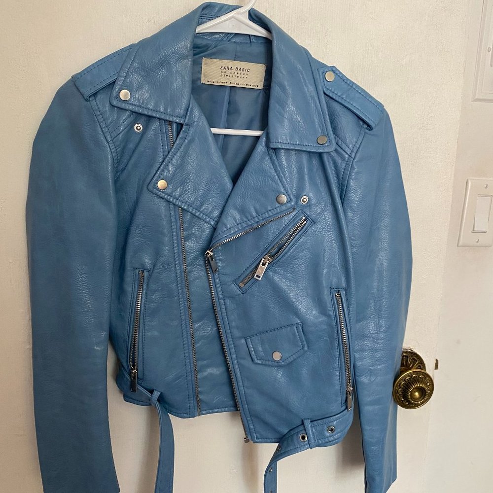 Zara Light Blue Jacket